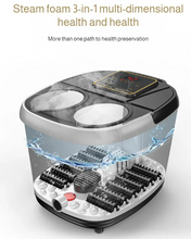 Load image into Gallery viewer, Foot Spa Bath Massager – Heated Soaking Tub with Rollers, Bubbles &amp; Infrared Therapy

