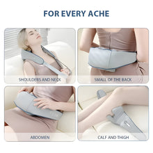 Load image into Gallery viewer, Electric Shiatsu Neck and Trapezius Muscle Massager with Deep Pressure and Heat
