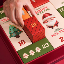 Load image into Gallery viewer, 12 Days Christmas Advent Calendar Box Reusable Refillable Countdown Gift Box for Holiday and Home Décor

