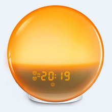 Load image into Gallery viewer, Sunrise Simulation Wake-Up Alarm Clock with Night Light &amp; FM Radio
