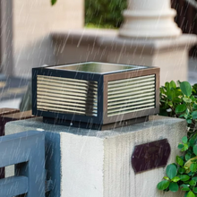 Load image into Gallery viewer, Elegant LED Solar &amp; Electric Outdoor Lighting Solution
