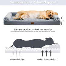 Load image into Gallery viewer, Orthopedic Memory Foam Pet Bed with Removable Washable Cover
