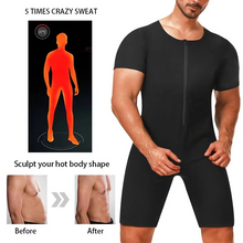 Load image into Gallery viewer, Men's 3 In 1 Heat Trapping Sauna Sweat Suit for Fitness
