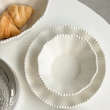 Load image into Gallery viewer, Relief Ceramic Dinner Plate European Style Tableware for Home Dining

