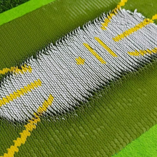 Load image into Gallery viewer, Golf Training Mat for Swing Path and Impact Detection
