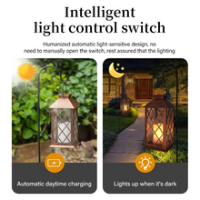 Load image into Gallery viewer, Elegant Solar-Powered Garden Lantern
