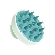 Load image into Gallery viewer, Wheat Straw Silicone Scalp Massage Shampoo Brush with Soft Silicone Bristles
