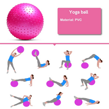 Load image into Gallery viewer, PVC Exercise Ball for Home Gym and Pilates Stability Training
