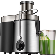 Load image into Gallery viewer, Stainless Steel Centrifugal Juicer with 800W Motor for Fruits and Vegetables
