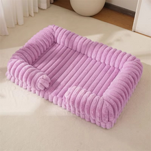 Load image into Gallery viewer, Calming Orthopedic Memory Foam Dog Sofa Bed with Removable Waterproof Cover
