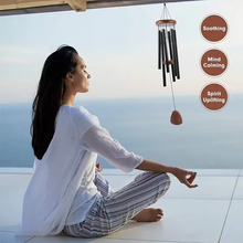 Load image into Gallery viewer, Enchanting Aluminum &amp; Wood Garden Wind Chimes
