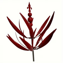 Load image into Gallery viewer, Metal Wind Spinner – Dual Motion Garden Kinetic Sculpture
