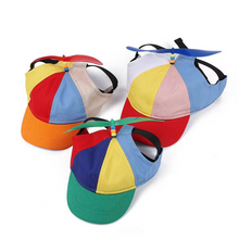 Load image into Gallery viewer, Colorful Sunproof Propeller Dog Cap for Summer Fun
