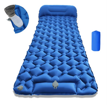 Load image into Gallery viewer, Ultra-Comfort Inflatable Camping Mattress with Integrated Pillow and Pump
