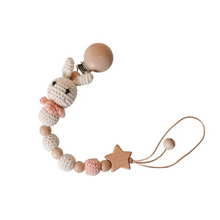 Load image into Gallery viewer, Handmade Crochet Wooden Baby Rattle Toy with Ocean Animal Mobile
