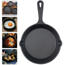 Load image into Gallery viewer, Cast Iron Mini Frying Pan, Enamel Saucepan for Eggs, Steaks, and Sandwiches
