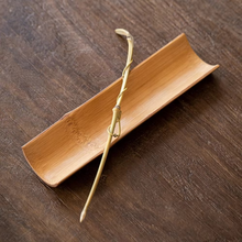 Load image into Gallery viewer, Natural Bamboo Tea Scoop and Needle Set for Traditional Tea Ceremony
