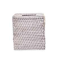Load image into Gallery viewer, Rattan Nordic Square Tissue Box Organizer
