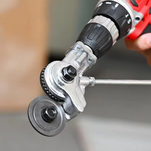Load image into Gallery viewer, Electric Drill Sheet Metal Cutter Nibbler Attachment for Clean Plate Cutting
