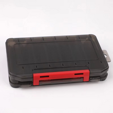 Load image into Gallery viewer, Double Sided Waterproof Fishing Tackle Box with U-Shaped Storage and Transparent Design
