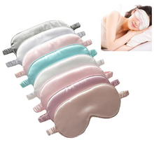 Load image into Gallery viewer, Premium Silk Feel Sleep Eye Mask for Complete Light Blocking and Relaxation
