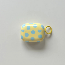 Load image into Gallery viewer, Glossy Polka Dot Earphone Case with Ring Cover for AirPods
