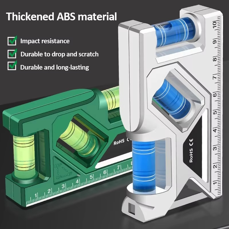 Precision Pocket Level Tool with Magnetic Base & Protractor – Zoolase
