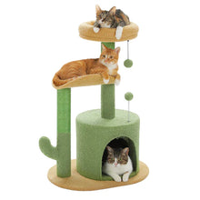 Load image into Gallery viewer, Cat Tree Design Flower Style Indoor Activity Tower
