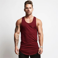 Load image into Gallery viewer, Men's Muscle Fit Sleeveless Workout Tank Top
