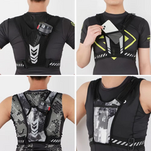 Load image into Gallery viewer, Reflective Running Phone Holder Vest With Adjustable Fit And Storage Pockets
