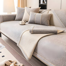 Load image into Gallery viewer, Cotton Linen Non-Slip Sofa Cover for All Seasons
