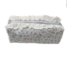 Load image into Gallery viewer, Lace Floral Large Capacity Pencil Case for Students and Office Organization
