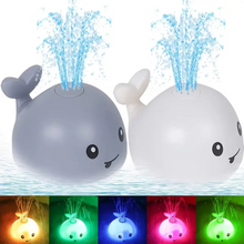 Load image into Gallery viewer, Light Up Whale Bath Toy With Automatic Water Spray And Colorful LED Lights
