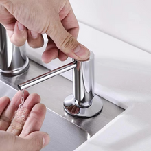 Load image into Gallery viewer, Built-in Pump Kitchen Soap Dispenser 17 fl oz Countertop Liquid Soap Bottle

