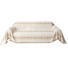 Load image into Gallery viewer, Boho Couch Cover, Non-Slip Chenille Fabric Slipcover with Tassel Design
