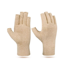 Load image into Gallery viewer, Compression Arthritis Gloves Fingerless Wrist Support for Hand Pain Relief and Fitness
