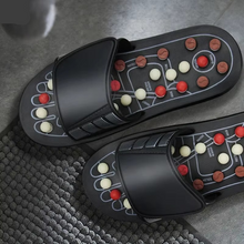 Load image into Gallery viewer, Foot Massage Slippers with Pebble Acupressure Therapy
