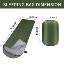 Load image into Gallery viewer, Ultralight Waterproof 4 Season Camping Sleeping Bag for Backpacking and Hiking
