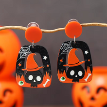 Load image into Gallery viewer, Halloween Acrylic Earring Set of 8 Pairs
