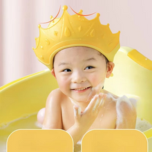 Load image into Gallery viewer, Baby and Child Waterproof Silicone Shampoo Hat for Eye and Ear Protection
