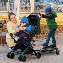 Load image into Gallery viewer, Twin Stroller Ride Along Standing Board with Detachable Seat
