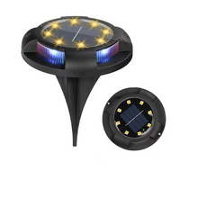 Load image into Gallery viewer, Vibrant Solar Garden Lights – Outdoor Multicolor LED Ground Lights
