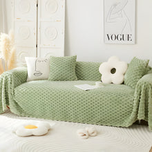 Load image into Gallery viewer, Plush Chenille Sofa Cover, Anti-Scratch and Dustproof Throw
