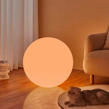 Load image into Gallery viewer, RGB Color Changing Sphere Table Lamp
