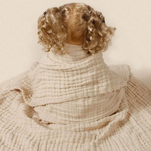 Load image into Gallery viewer, Luxurious 6-Layer Cotton Breathable Baby Swaddle Blanket with Lace Edging
