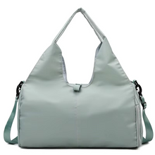 Load image into Gallery viewer, Women’s Waterproof Sport and Travel Duffel Bag with Shoe Compartment
