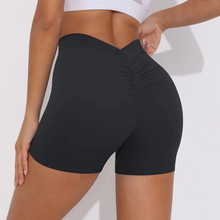 Load image into Gallery viewer, Women's Stretch Yoga Shorts for Comfort and Style

