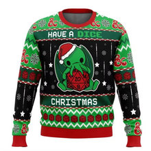 Load image into Gallery viewer, Cthulhu Myth Christmas Sweater, 3D Printed Holiday Hoodie for Men
