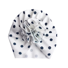 Load image into Gallery viewer, Soft Flower Turban Hat for Baby Girls
