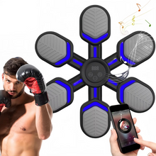 Load image into Gallery viewer, Intelligent Music Boxing Trainer with LED Display and Bluetooth, Wall-Mounted Punching Pad for Adults and Kids
